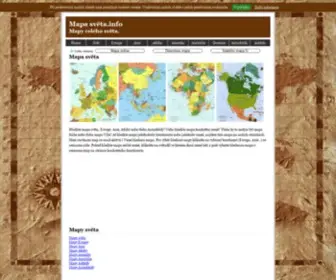 Mapasveta.info(Světa) Screenshot