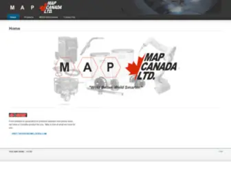 Mapcanadaltd.com(Map Canada Ltd) Screenshot