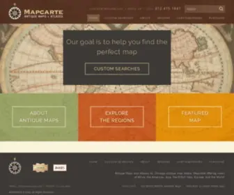 Mapcarte.com(Chicago) Screenshot