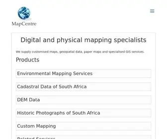 Mapcentre.co.za(Map Centre) Screenshot