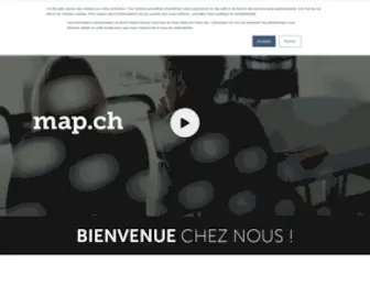 Map.ch(Agence de communication à Lausanne et en Suisse) Screenshot