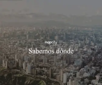 Mapcity.com.pe(¡Sabemos Donde) Screenshot