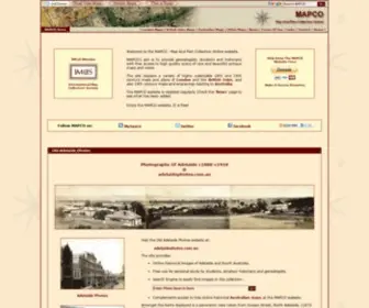 Mapco.net(Map And Plan Collection Online) Screenshot