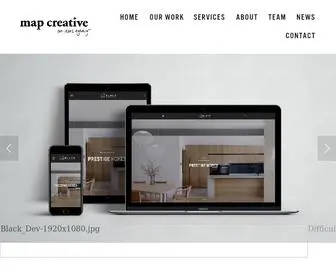 Mapcreative.com.au(Map Creative) Screenshot
