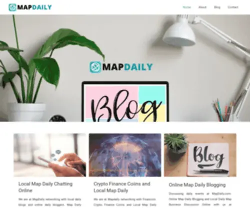 Mapdaily.com(Map Daily) Screenshot