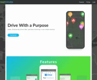 Mapdriven.com(Map Driven) Screenshot