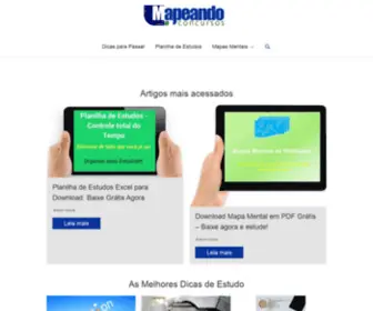 Mapeandoconcursos.com(Mapeando Concursos) Screenshot