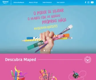 Maped.com.br(Página Inicial) Screenshot