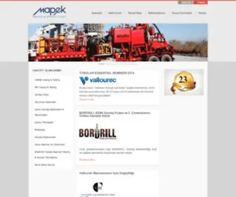 Mapek.com(Mapek Energy) Screenshot