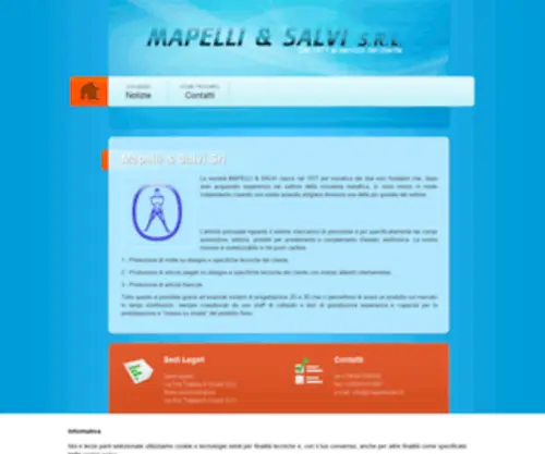 Mapelliesalvi.it(MAPELLI&SALVI) Screenshot