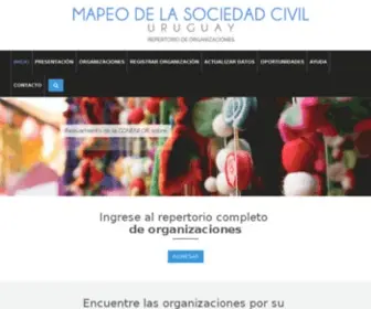 Mapeosociedadcivil.uy(Mapeosociedadcivil) Screenshot