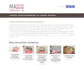 Mapesteadoree.fr(Blog créatrice bijoux) Screenshot