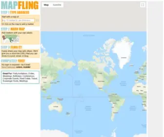 Mapfling.com(Custom) Screenshot