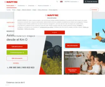 Mapfre.es(MAPFRE Seguros) Screenshot