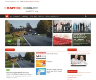 Mapfreinsuranceblog.com(MAPFRE Insurance Blog) Screenshot