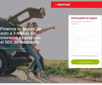 Mapfreseguros.com.co(Mapfre Colombia) Screenshot