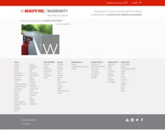 Mapfrewarranty.com(Mapfre Asistencia) Screenshot