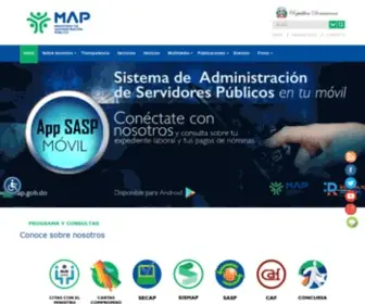 Map.gob.do(Ministerio de Administración Pública) Screenshot