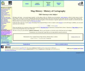 Maphistory.info(Map History) Screenshot
