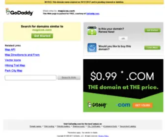 Mapicos.com(Web development) Screenshot