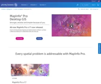 Mapinfo.com(Build your possibilities) Screenshot
