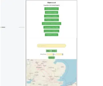 Mapio.co.uk(Properties in the United Kingdom) Screenshot