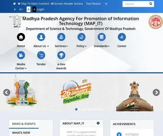 Mapit.gov.in(Map) Screenshot