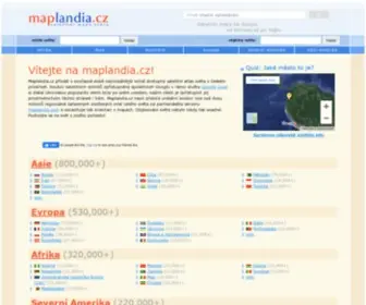 Maplandia.cz(Satelitní) Screenshot