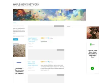 Maple-News.com(Giving the MapleStory Community a Voice) Screenshot