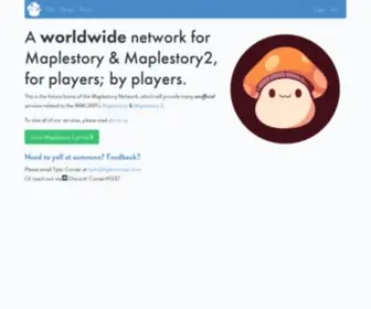 Maple.fm(Maplestory Network) Screenshot