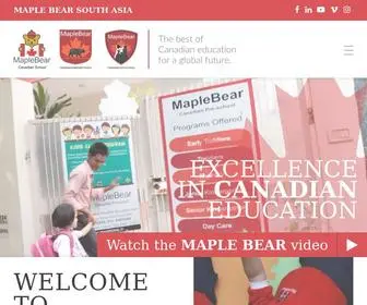 Maplebearsouthasia.com(Start your own international play school franchise with Maple Bear) Screenshot