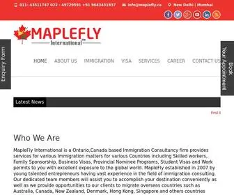 Maplefly.ca(Best Immigration Services providers in Delhi India. Maplefly) Screenshot