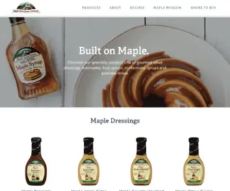 Maplegrove.com(Maple grove farms) Screenshot