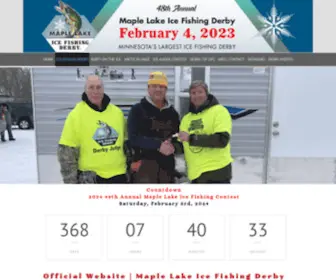 Maplelakefishingderby.com(Maplelakefishingderby) Screenshot