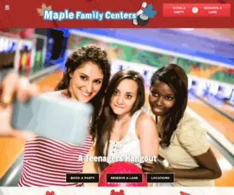 Maplelanes.com(Maple Family Centers) Screenshot