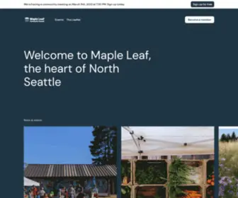 Mapleleafcommunity.org(Mapleleafcommunity) Screenshot