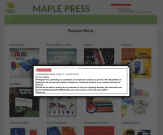 Maplepress.net(Copy Print) Screenshot