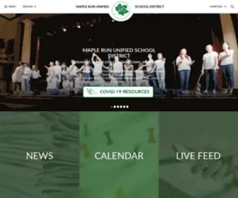 Maplerun.org(Maple Run Unified School District) Screenshot