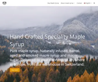 MapleStore.eu(Buy organic maple syrup) Screenshot