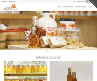 Maplesugarworks.com(South Meadow Farm Maple Sugarworks) Screenshot