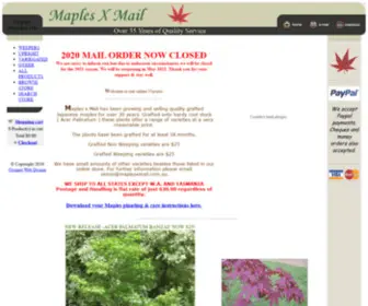 MaplesXmail.com.au(Maples x Mail) Screenshot