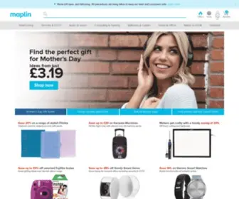 Maplin.net(The electronics specialist) Screenshot