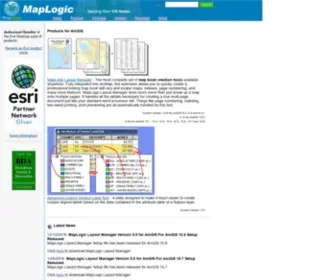 Maplogic.com(MapLogic Corporation) Screenshot