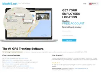 Mapme.net(GPS Cell Phone Tracker) Screenshot
