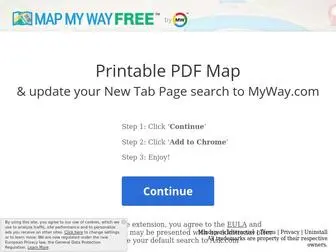 Mapmywayfree.com(Mapmywayfree) Screenshot