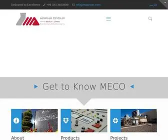 Mapnaec.com(MAPNA Electric & Control Engineering & Manufacturing Co) Screenshot