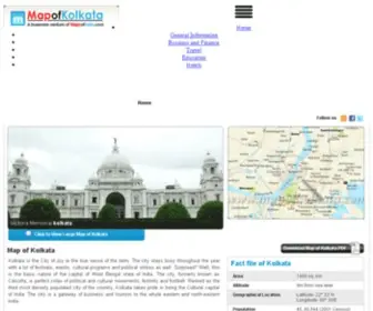 Mapofkolkata.com(Mapofkolkata) Screenshot