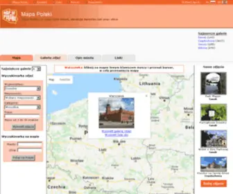 Mapofpoland.pl(Zdjęcia miast) Screenshot