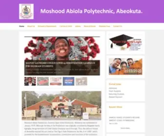 Mapolyng.com(Moshood Abiola Polytechnic) Screenshot