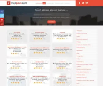 Mappaus.com(Find nearby businesses) Screenshot
